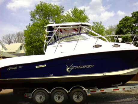 30' Striper enclosure