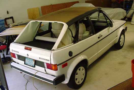 1987 VW with no top