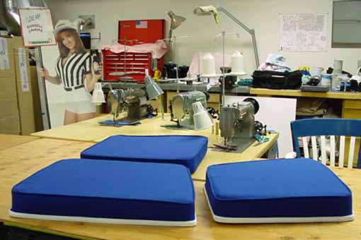 Grady White interior cushions